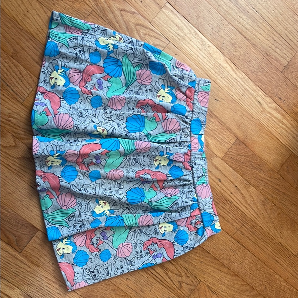 Colorful Disney Ariel skirt/shorts. New - NBW